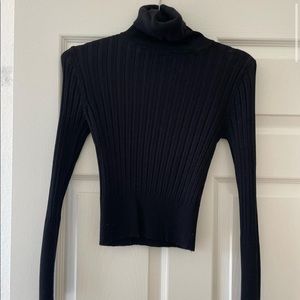 Black zara turtleneck
